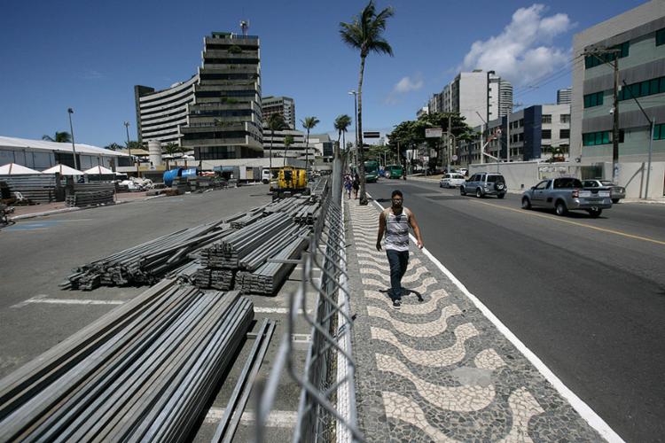  CARNAVAL: Estrutura da folia altera paisagem da capital