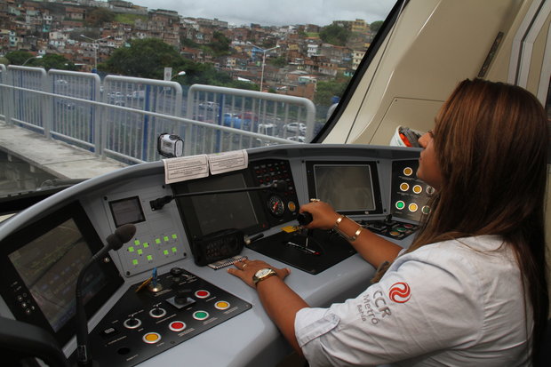  Mulheres já são 20% dos operadores do metrô de Salvador