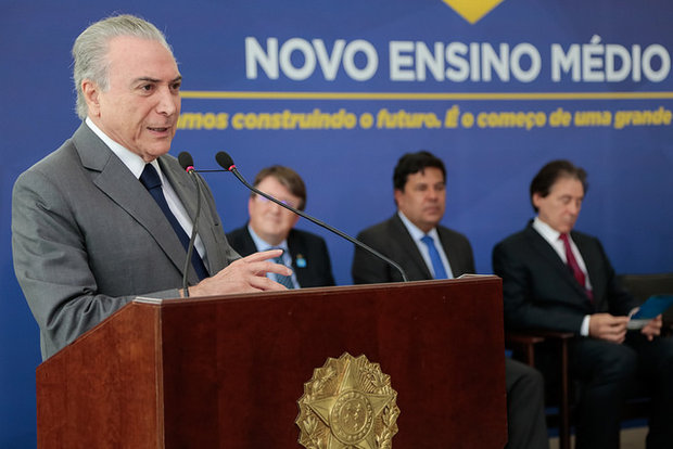  Temer sanciona mudanças no ensino médio; disciplinas terão nova organização