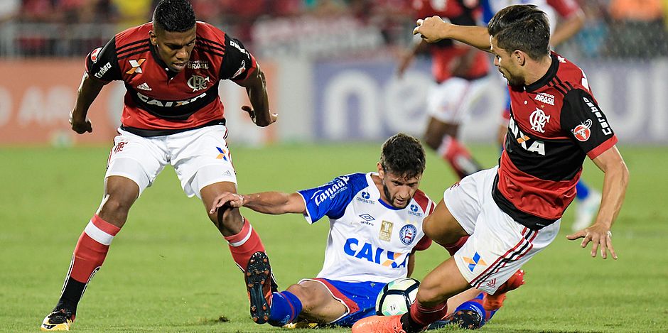  BAHIA COMEÇA BEM, MAS PERDE PARA O FLAMENGO