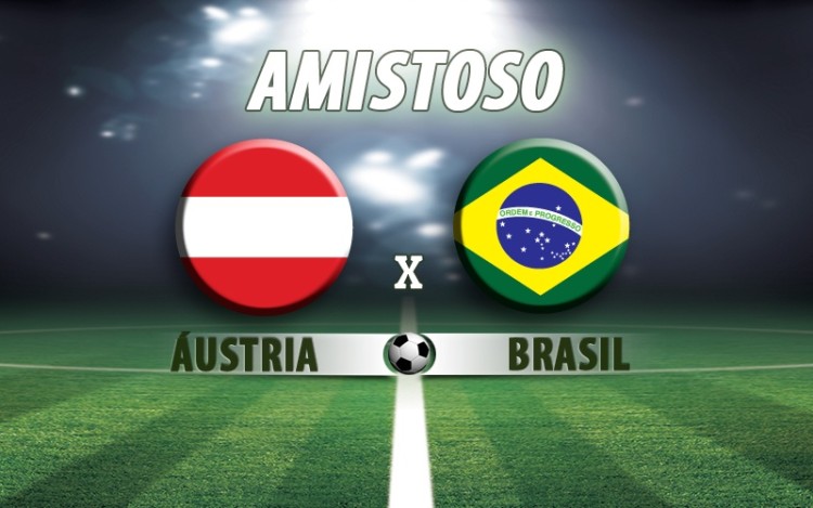  BRASIL VENCE A ÁUSTRIA NO ÚLTIMO AMISTOSO ANTES DA COPA