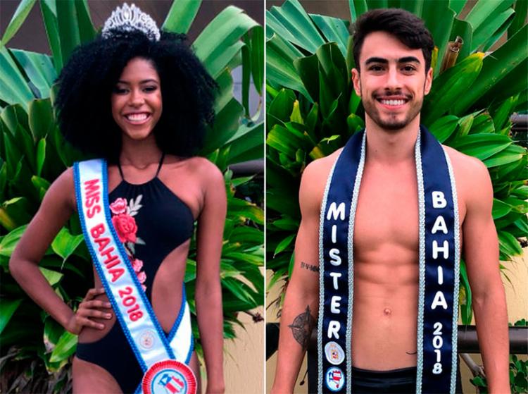  Adrielle Peixoto e Alexandre Chamusca são a Miss e o Mister Bahia 2018