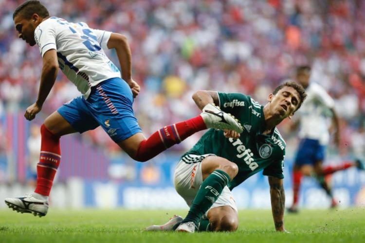  Bahia vacila e empata com o Palmeiras na Arena Fonte Nova