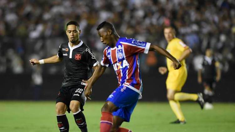  Bahia vacila e é derrotado pelo Vasco em São Januário