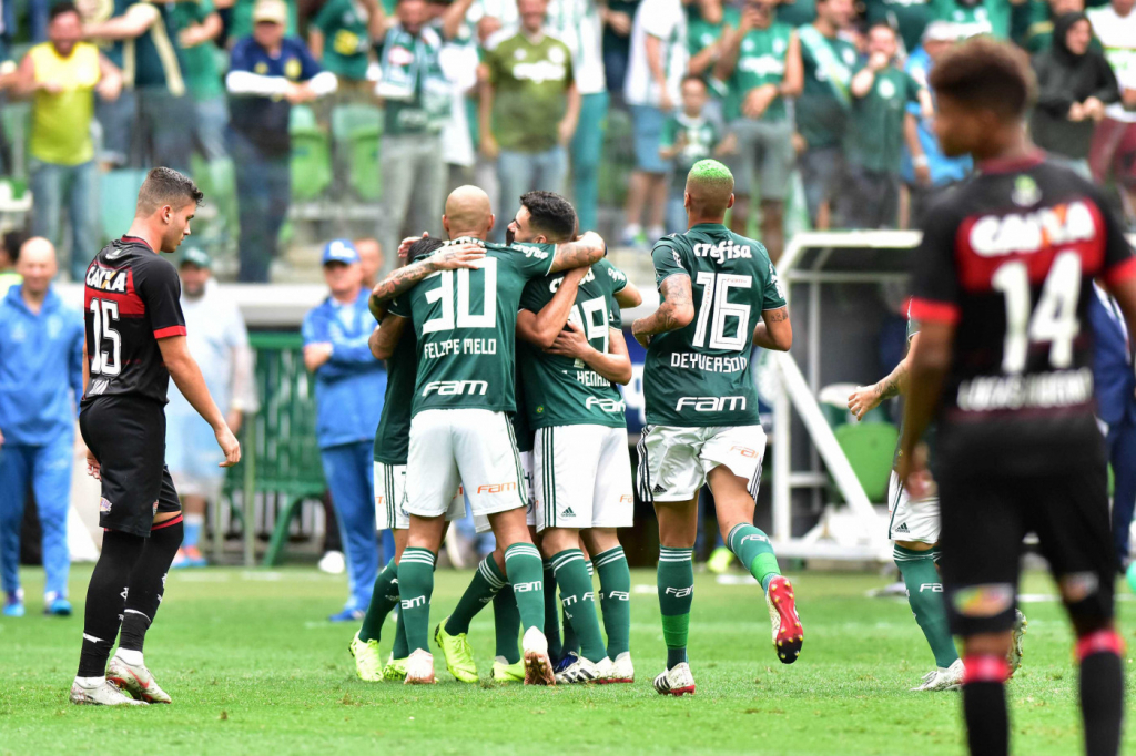  PALMEIRAS BATE O VITÓRIA NO PALESTRA ITÁLIA