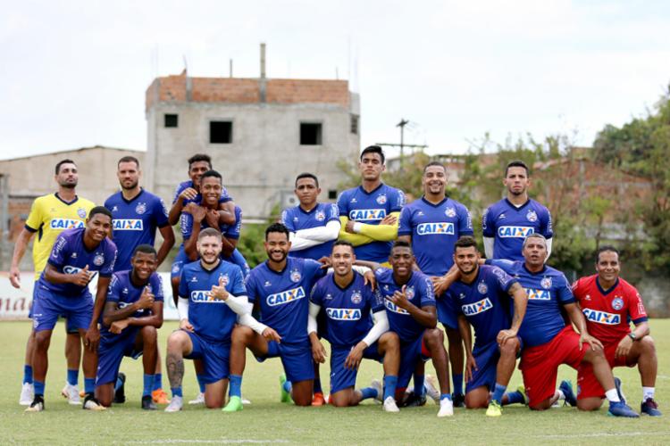  BAHIA TREINA PARA ENFRENTAR CRUZEIRO