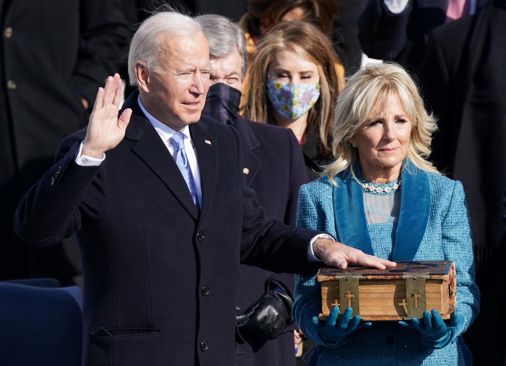  BIDEN TOMA POSSE NOS ESTADOS UNIDOS