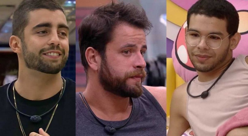  GUSTAVO, SCOOBY E ELI FORMAM O NOVO PAREDÃO DO BBB 22