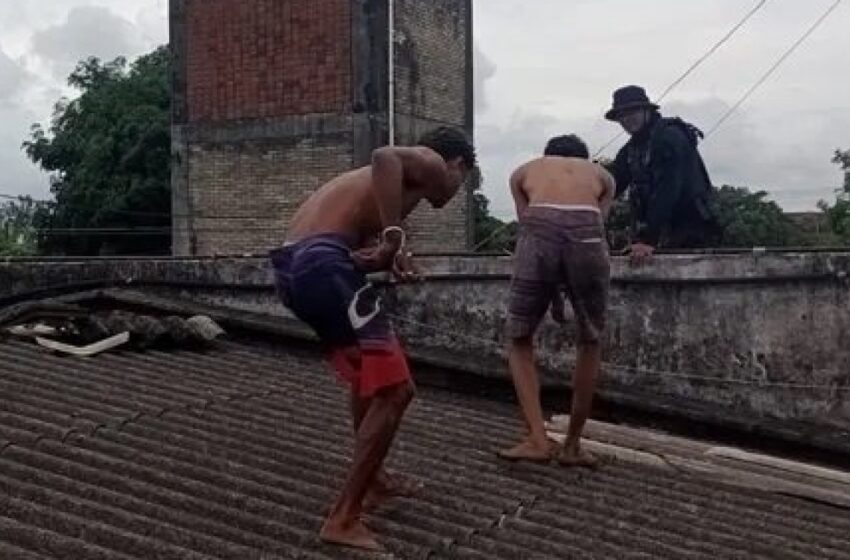  DETENTOS TENTAM FUGIR DA PENITENCÁRIA EM SALVADOR, MAS SÃO PRESOS.