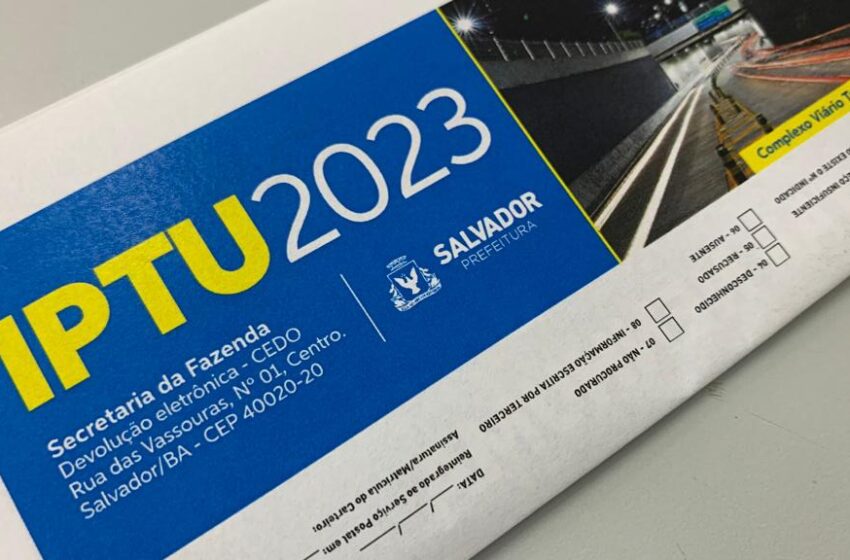  Prazo para pagamento da primeira parcela ou cota única do IPTU termina no próximo dia 5