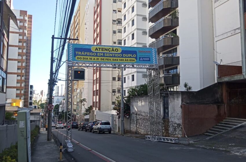  Trânsito nas Rua Manoel Barreto e Djalma Ramos terá mudanças para Carnaval