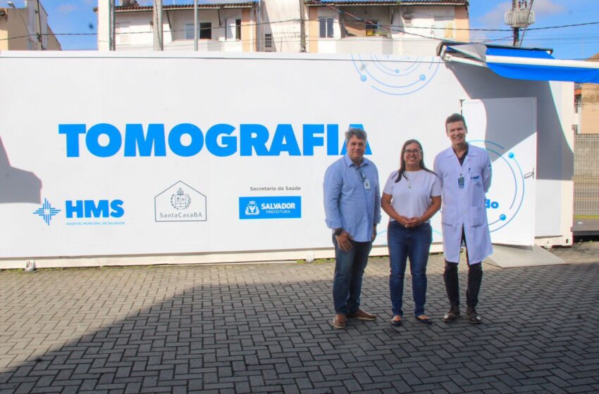  Nova estrutura amplia oferta de serviços de tomografia no Hospital Municipal de Salvador