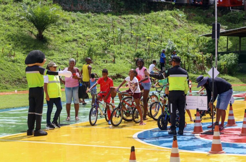  Maio Amarelo: Circuito Infantil de Bike da Transalvador promove diversão e aprendizagem