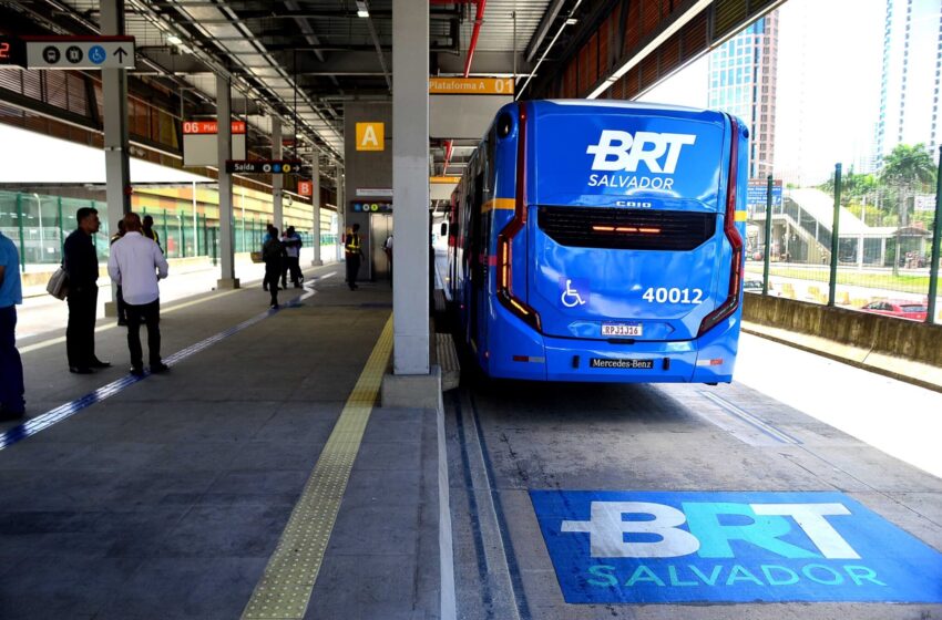  Após entrega da estação Pituba, BRT de Salvador registra aumento de 45% no número de passageiros