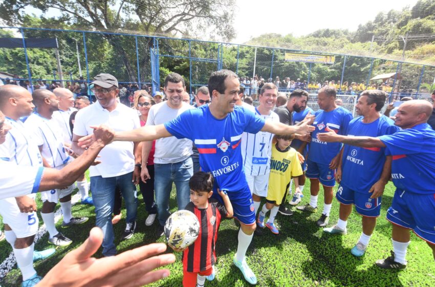  Prefeitura entrega arena esportiva e anuncia licitação para construção de 271 unidades habitacionais no Nordeste