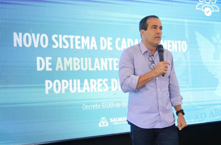  Prefeitura lança novo sistema para credenciamento de ambulantes em festas populares com mais de 8 mil vagas