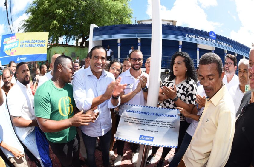  Prefeitura entrega novo Camelódromo de Sussuarana com cobertura termoacústica