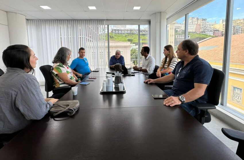  Novo Mané Dendê recebe visita de membros da Agência Nacional de Águas e Saneamento Básico