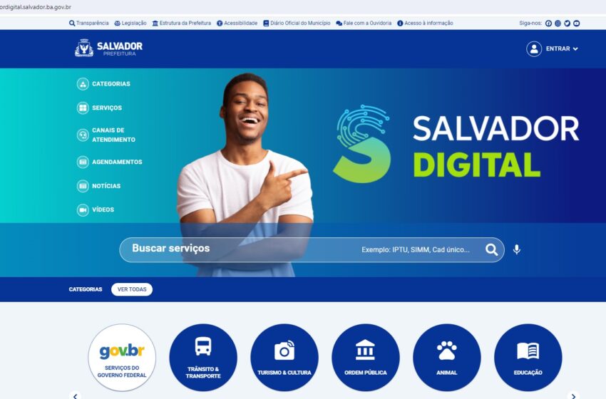  Salvador Digital substitui Hora Marcada para agendamento de serviços nas Prefeituras-Bairro