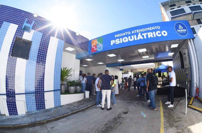  Com investimento de R$1,6 milhão, Prefeitura inaugura novo Pronto Atendimento Psiquiátrico no 5º Centro de Saúde