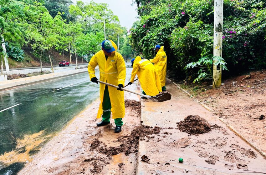  Limpurb intensifica ações para minimizar transtornos provocados pela chuva