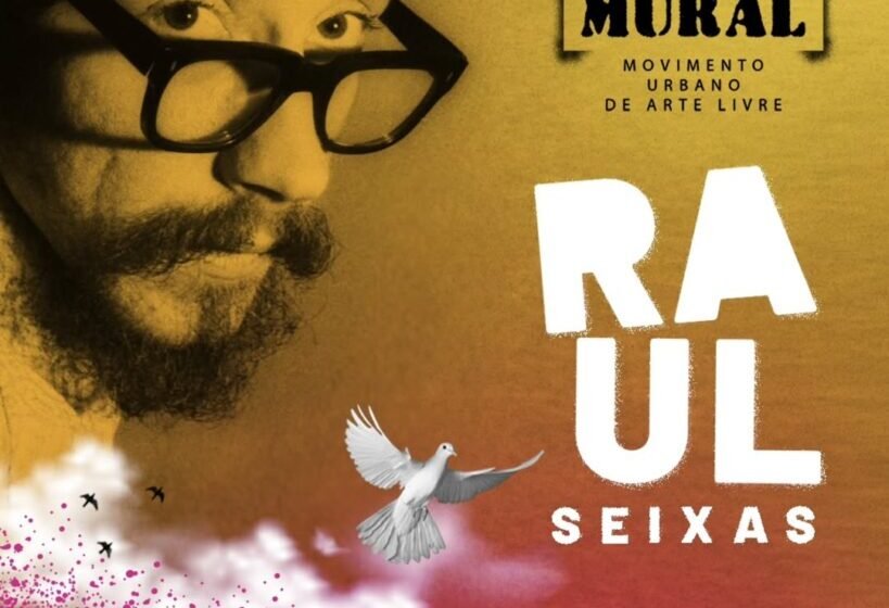  Projeto MURAL lança chamamento para instalação de painel em homenagem a Raul Seixas