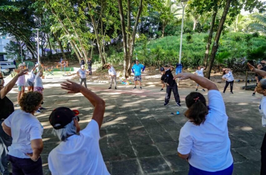  Com 600 pessoas beneficiadas no 1º semestre, programa da GCM leva atividades físicas para a população