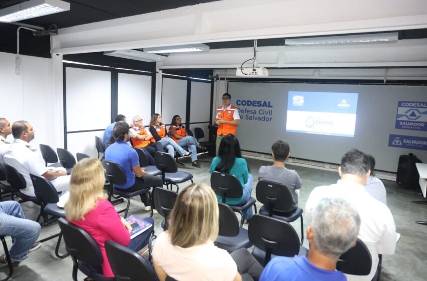  Operação Chuva 2026: Codesal reúne órgãos e reforça ações de prevenção e resposta em Salvador
