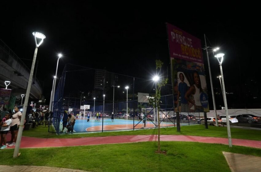  Prefeitura de Salvador entrega novo Parque Bonocô com áreas de lazer, esporte e arte urbana