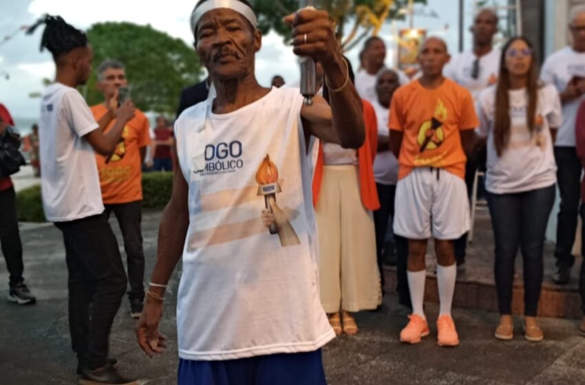  Aos 69 anos, “Trem de Ferro” será o atleta mais idoso a acender Pira do 2 de Julho em Salvador
